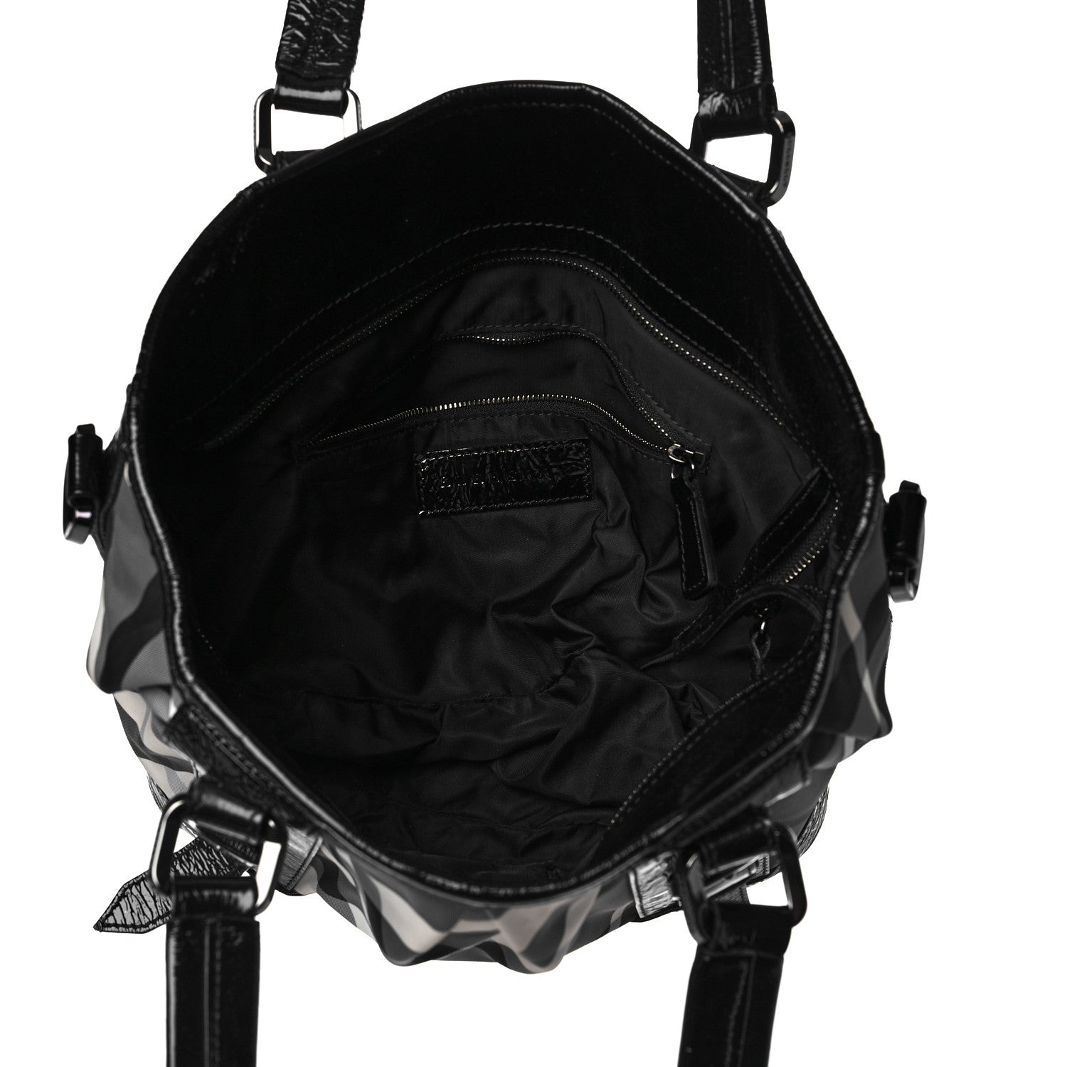 Burberry Nylon Beat Check Lowry Black 4 of 7