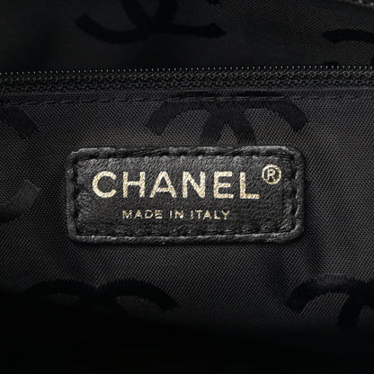 Chanel Calfskin Stitch Surpique Tote Black 5 of 21