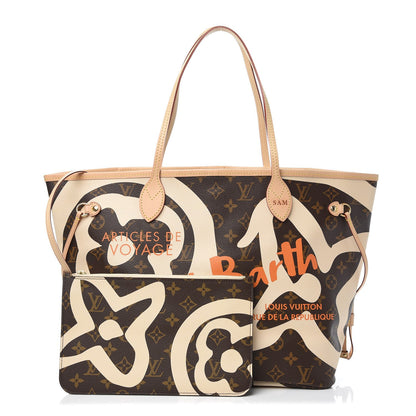 Louis Vuitton Monogram Tahitienne Saint Barth Neverfull MM 1 of 10
