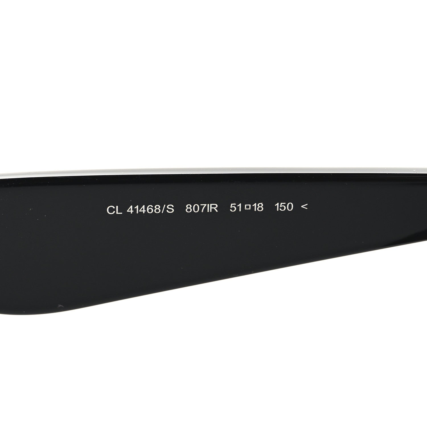 Celine Edge Sunglasses CL 41468/S Black 6 of 7