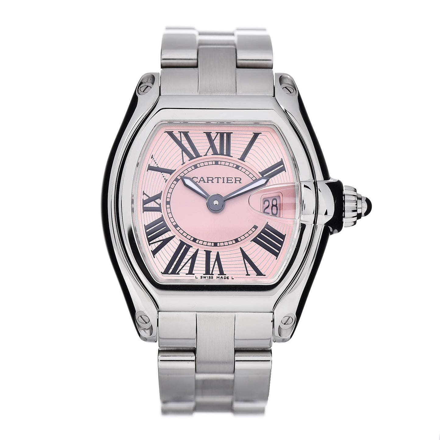Stainless Steel 31mm Roadster Quartz Watch Pink
