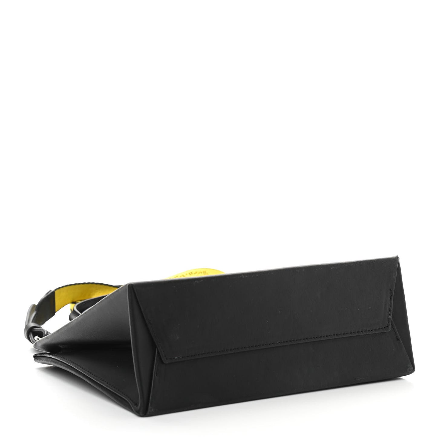 Calfskin Small Box Bag Tote Black