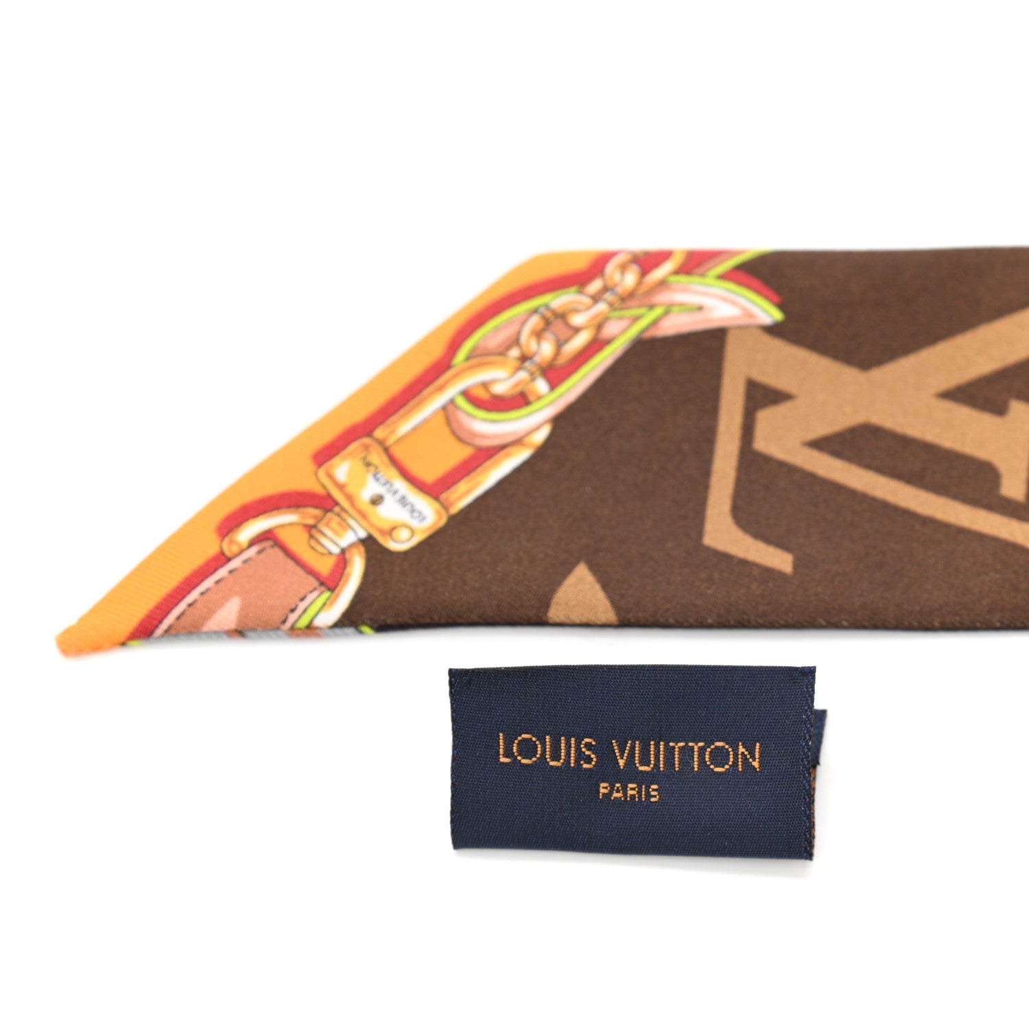 Louis Vuitton Silk Ultimate Monogram BB Bandeau Brown 4 of 5