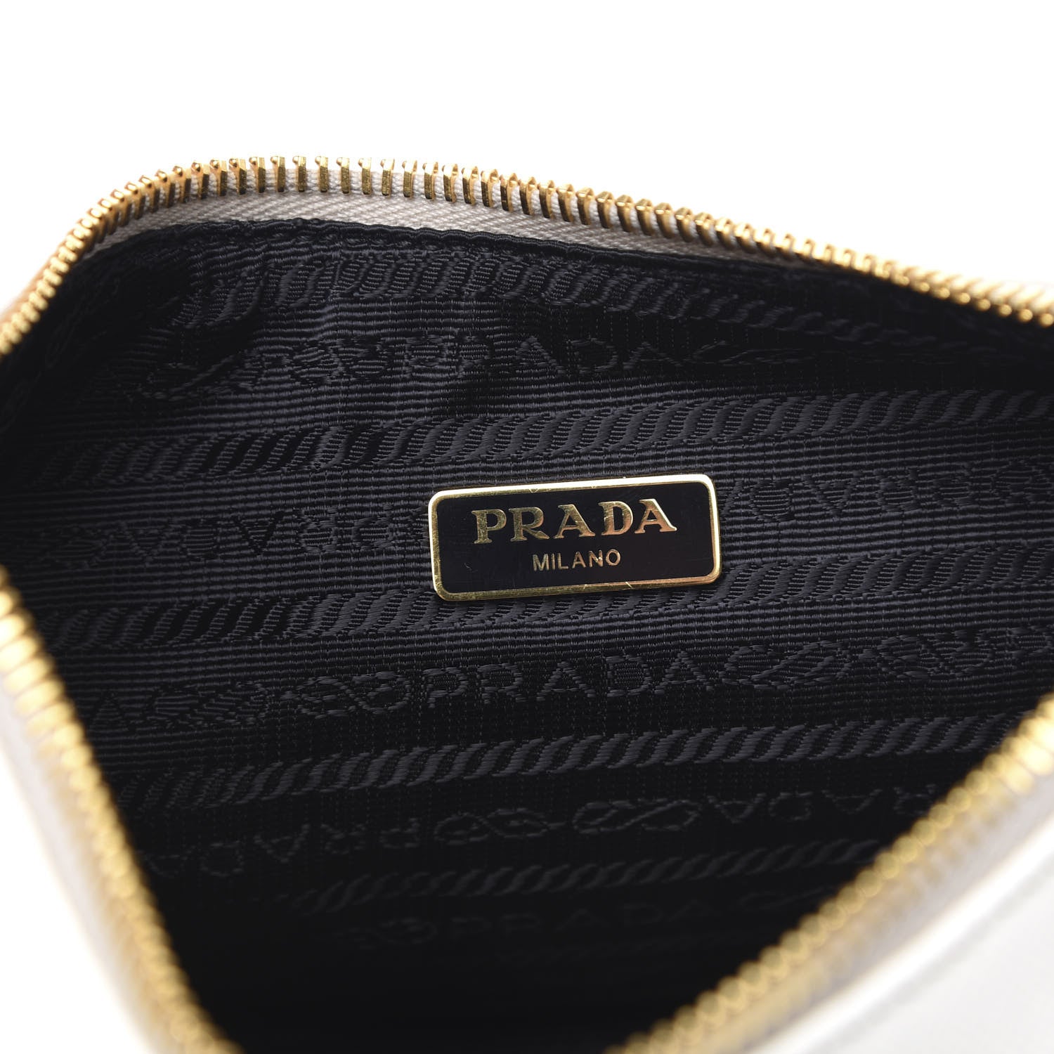 Prada Saffiano Re-Edition 2005 Shoulder Bag White 6 of 11