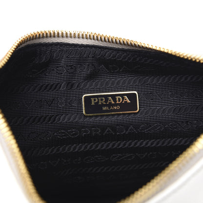 Prada Saffiano Re-Edition 2005 Shoulder Bag White 6 of 11