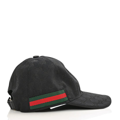 Gucci Monogram Web Baseball Hat S Black 4 of 8