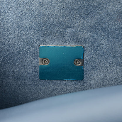 Celine Grained Calfskin Mini Belt Bag Slate Blue 10 of 10