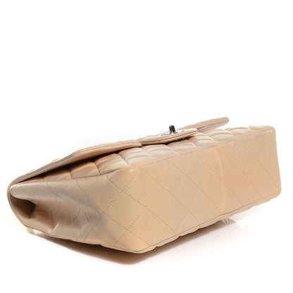 Chanel Lambskin Quilted Jumbo Single Flap Beige Clair 6 of 23