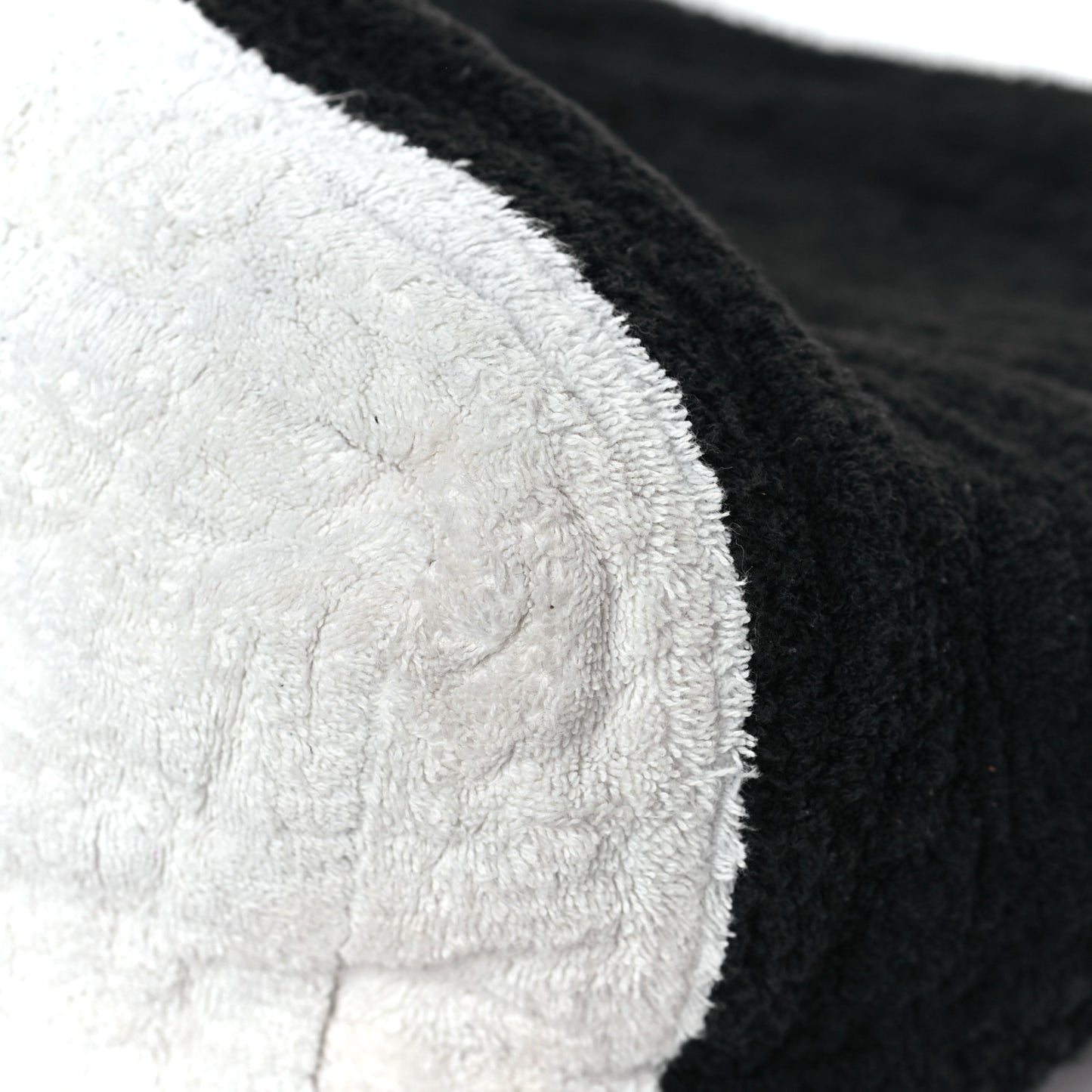 Terry Cotton CC Beach Tote Towel Set Black White