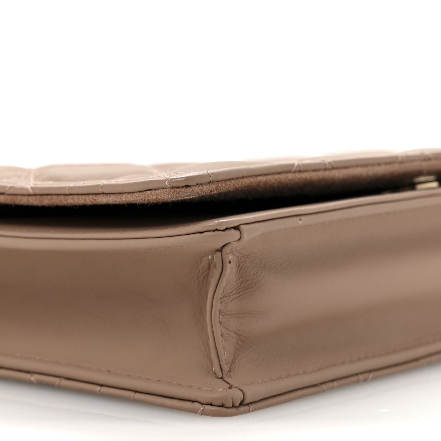 Ultra Matte Calfskin Cannage Lady Dior Clutch Fard