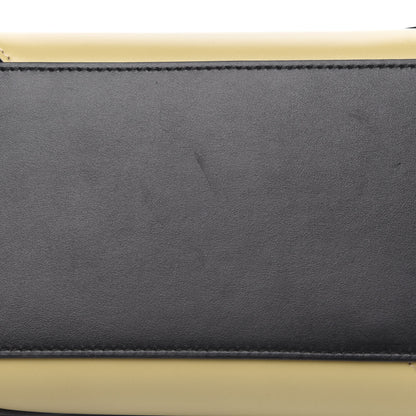 Gucci Smooth Calfskin Small Zumi Top Handle Bag Black Yellow 11 of 12