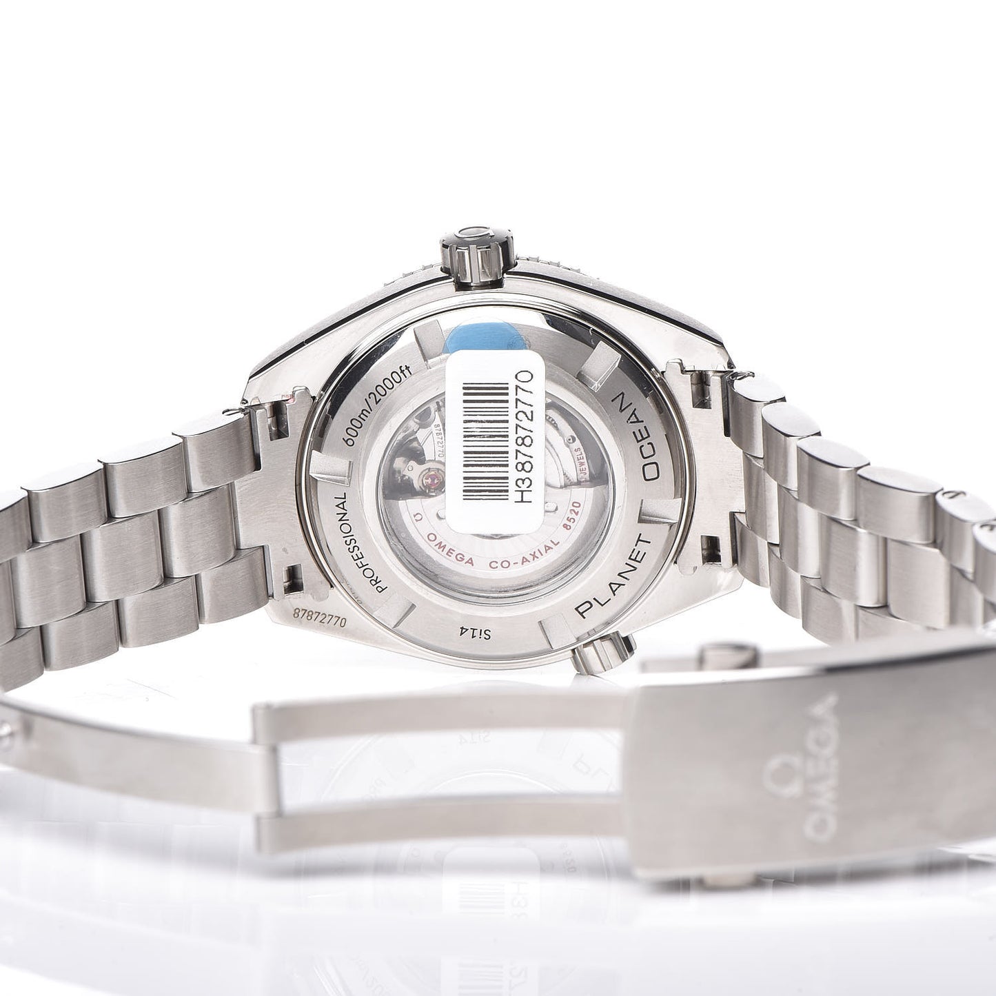 Stainless Steel 38mm Seamaster Planet Ocean Automatic Watch Black 232.30.38.20.01.001