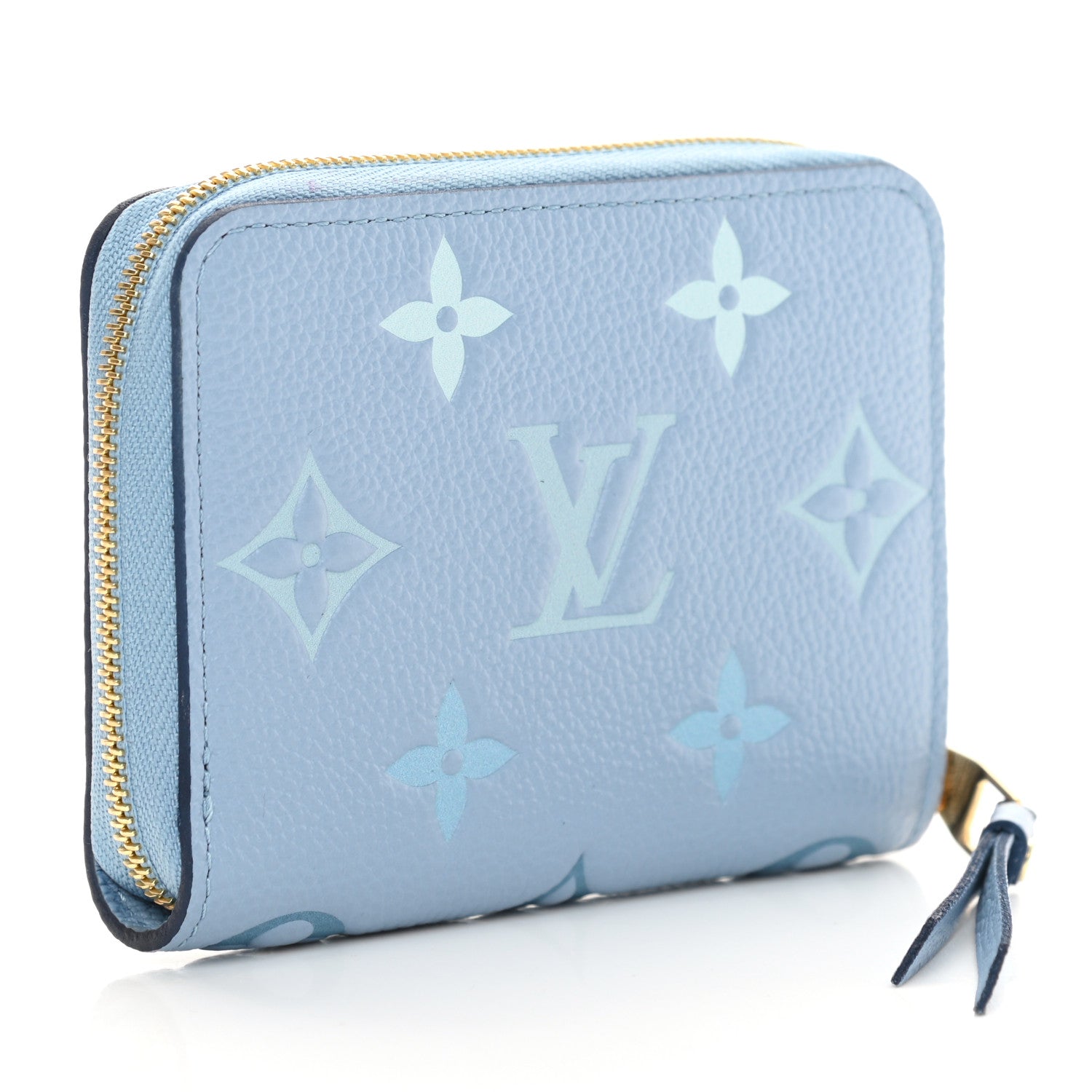 Louis Vuitton Empreinte Monogram Giant By The Pool Zippy Coin Purse Summer Blue 3 of 8