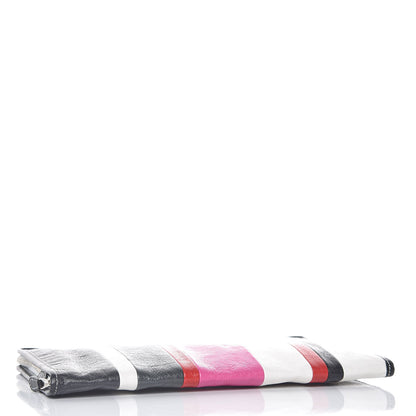 Balenciaga Agneau Arena Multicolore Bazar Pouch Rose Gris White Black Rouge 4 of 8