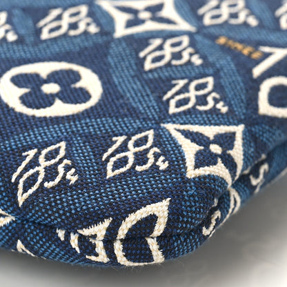 Louis Vuitton Jacquard Since 1854 Neverfull MM GM Pochette Blue 8 of 8