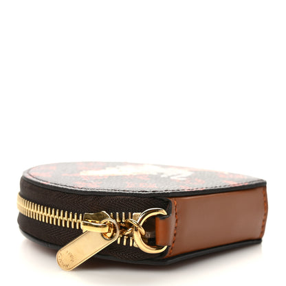 Louis Vuitton Calfskin Catogram Micro Boite Chapeau Marron 4 of 6