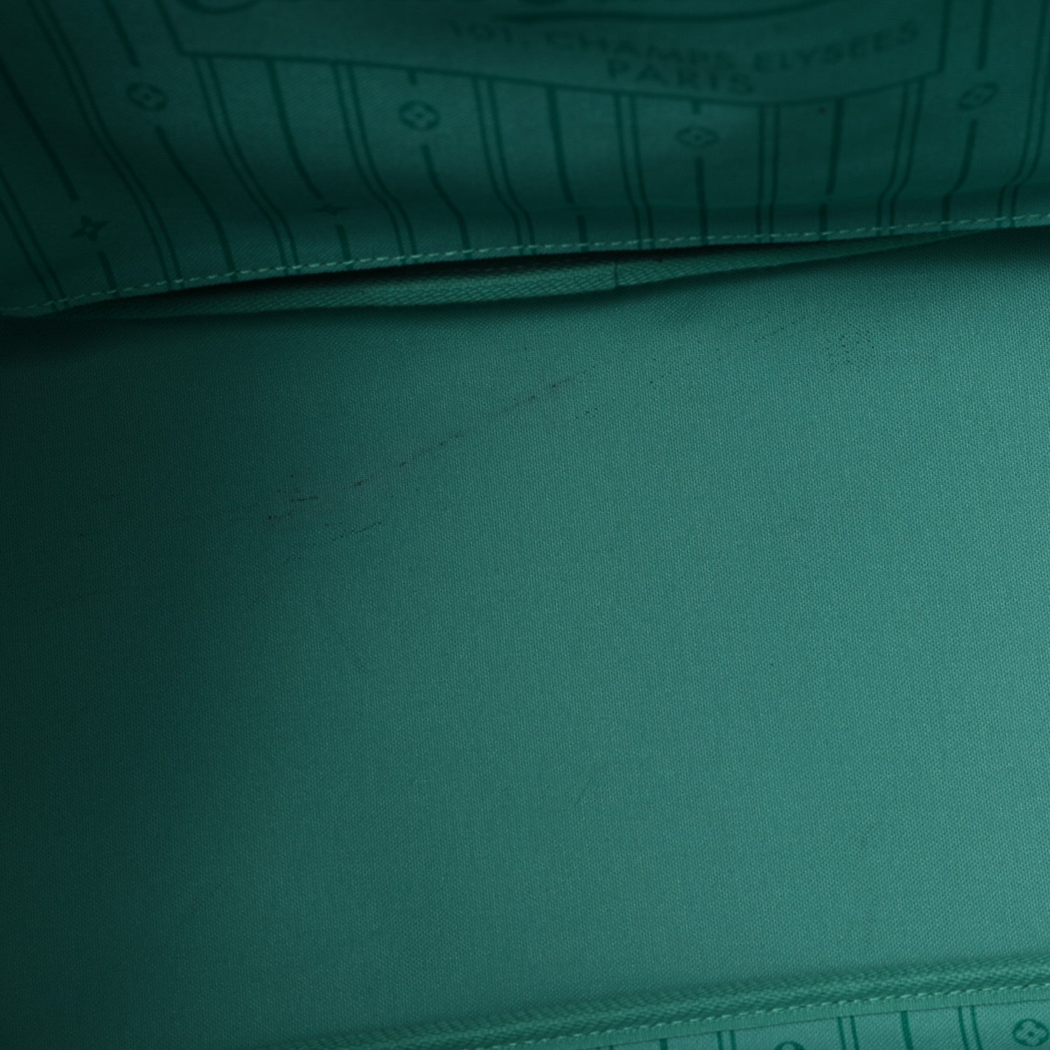 Louis Vuitton Monogram My LV Heritage Neverfull Turquoise White 11 of 11