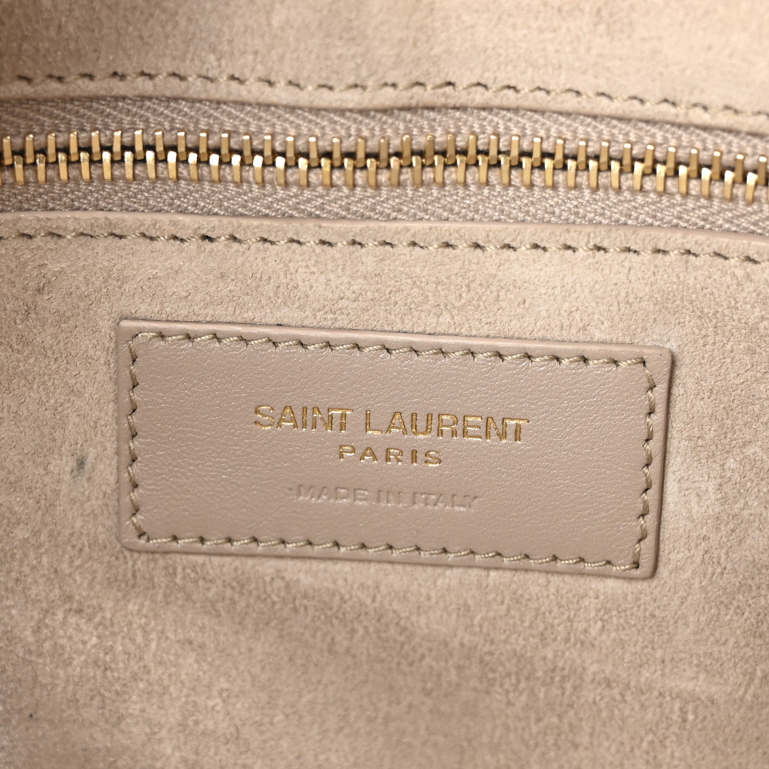 Saint Laurent Smooth Calfskin Le 5 A 7 Hobo Crema Soft 6 of 10
