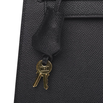Hermes Epsom Kelly Sellier 25 Black 12 of 27