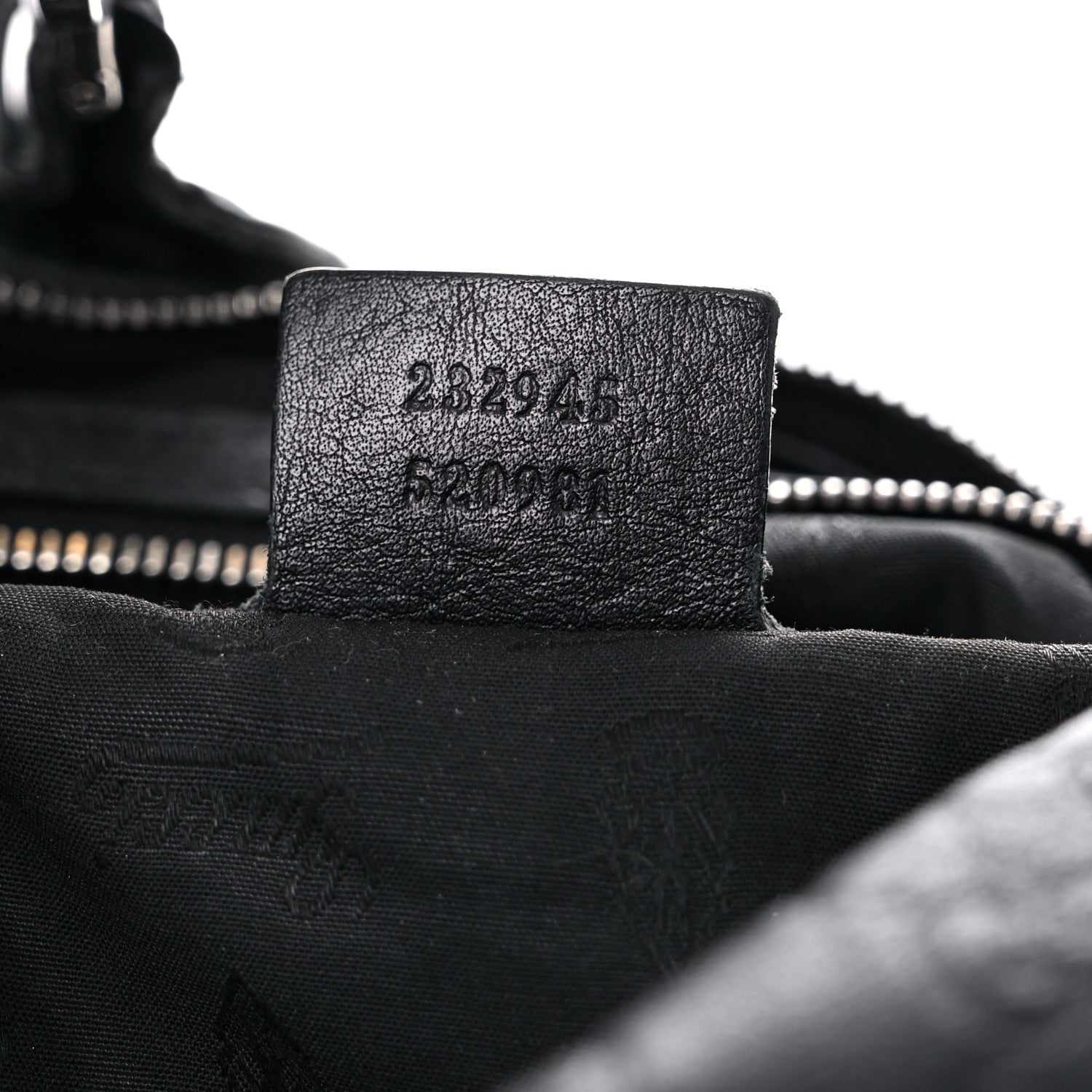 Gucci Guccissima Large GG Twins Hobo Black 7 of 30