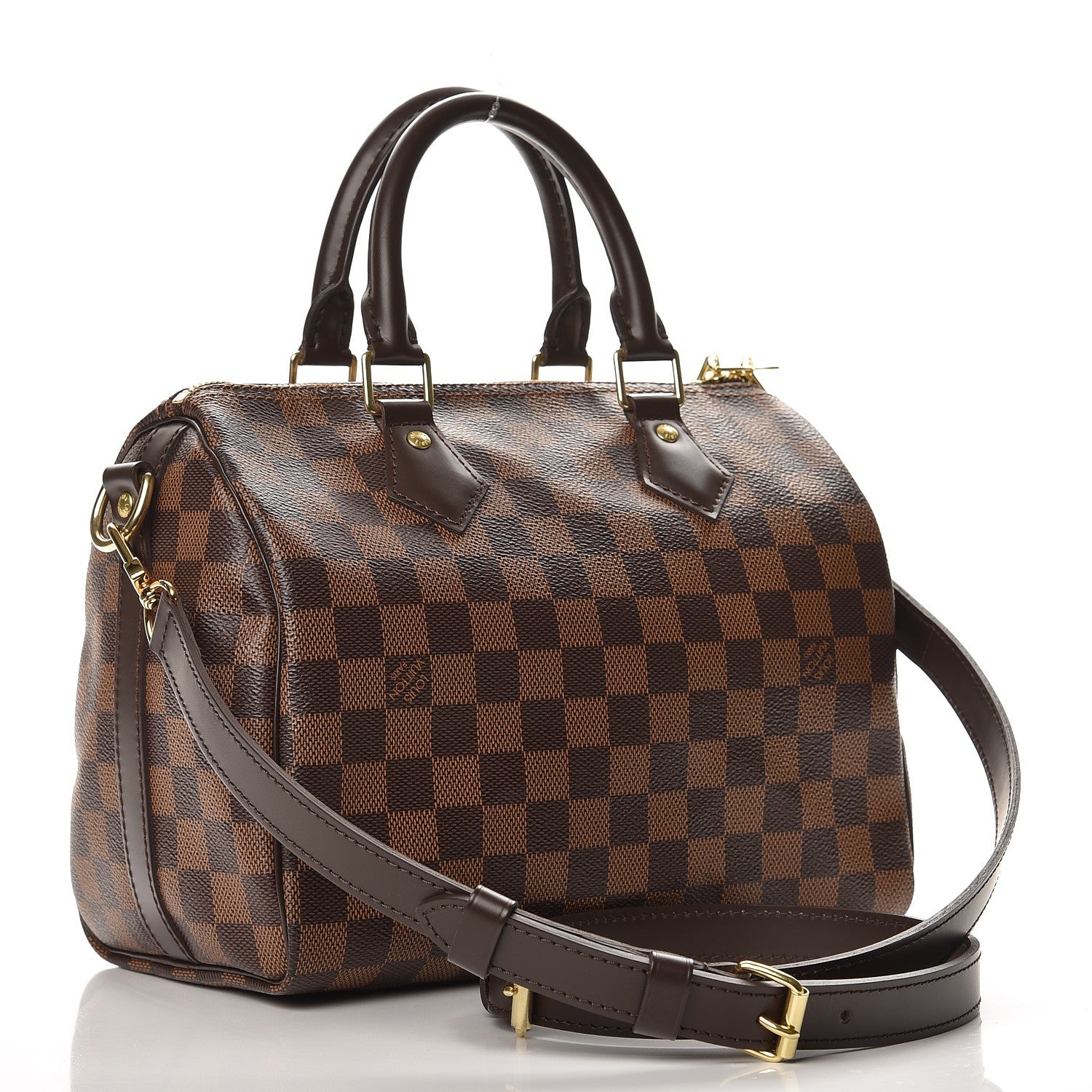 Louis Vuitton Damier Ebene Speedy Bandouliere 25 4 of 8