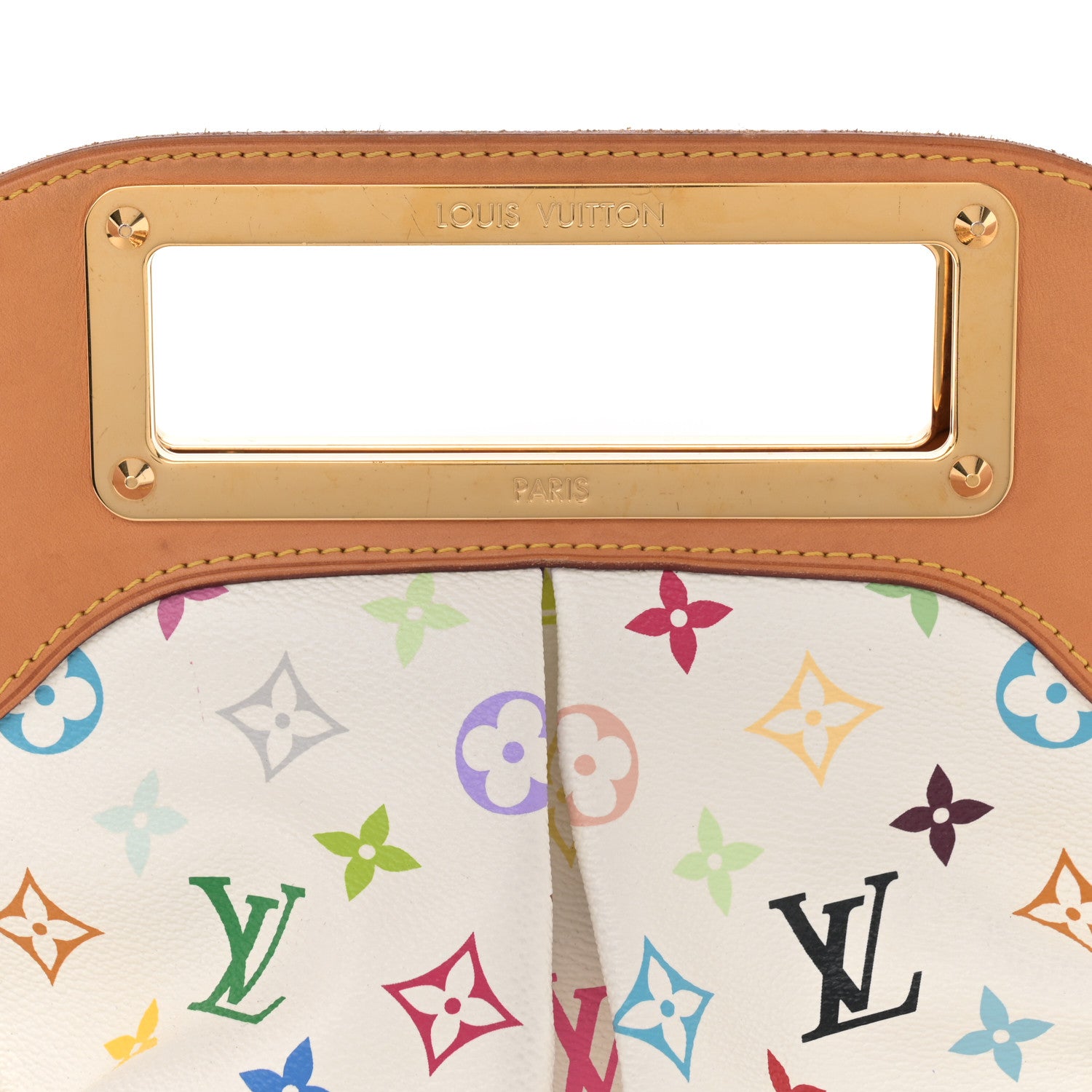 Louis Vuitton Monogram Multicolor Judy MM White 7 of 12