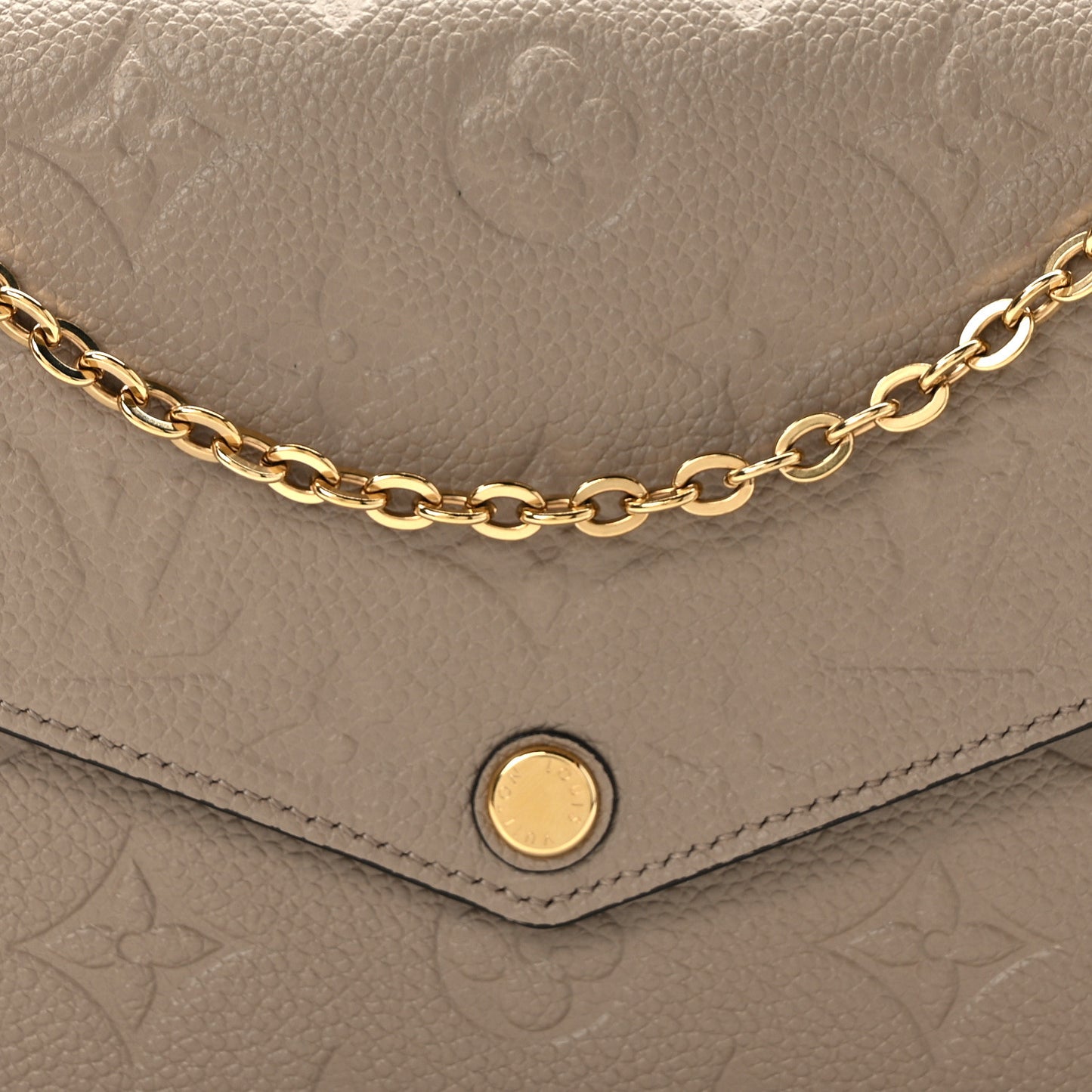 Empreinte Pochette Felicie Chain Wallet Tourterelle