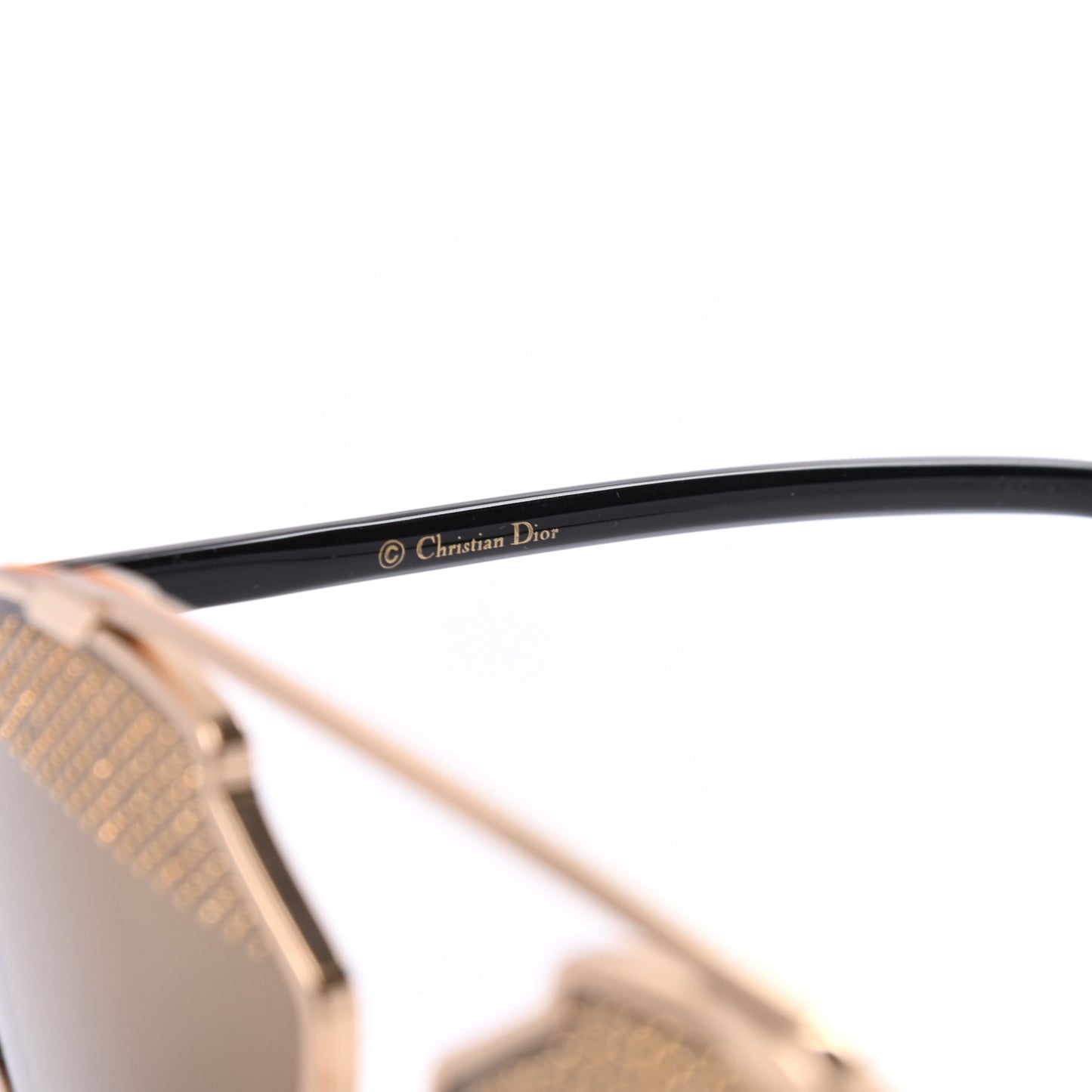 Studded So Real Sunglasses Gold