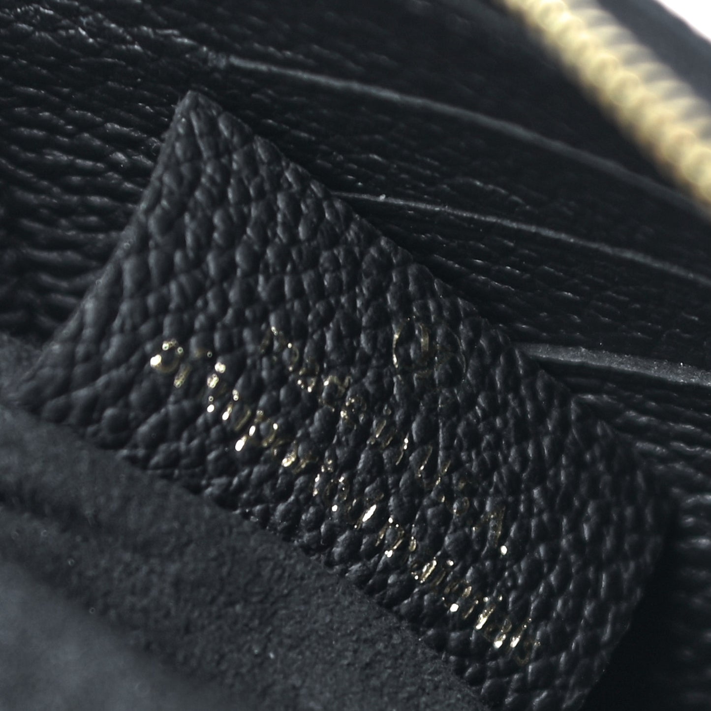 Empreinte Double Zip Pochette Black
