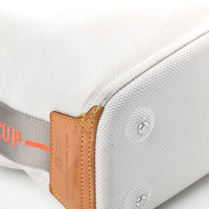 Louis Vuitton Damier Geant Americas Cup Volunteer Bag White 10 of 15