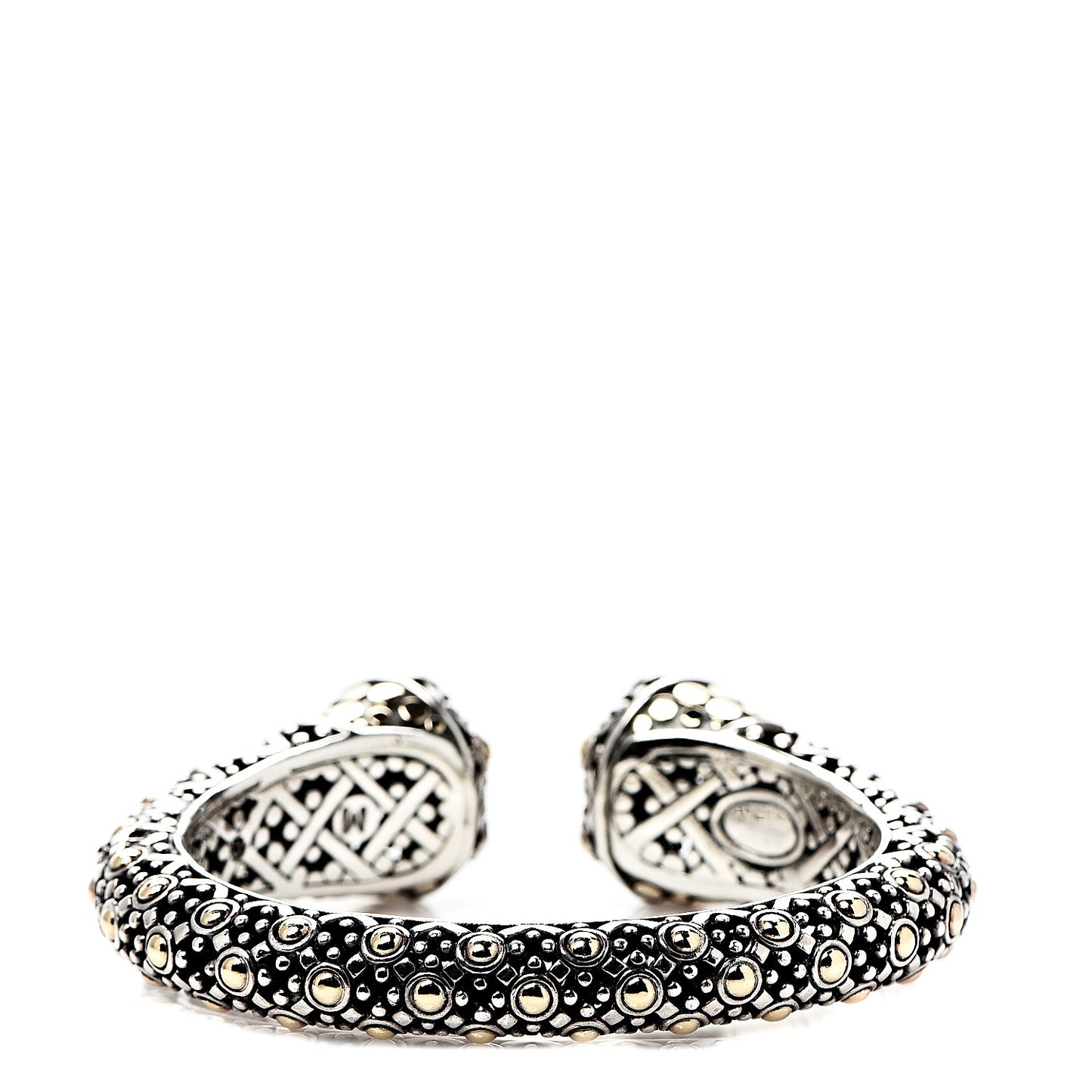 Sterling Silver 18K Yellow Gold Jaisalmer Kick Cuff Bracelet