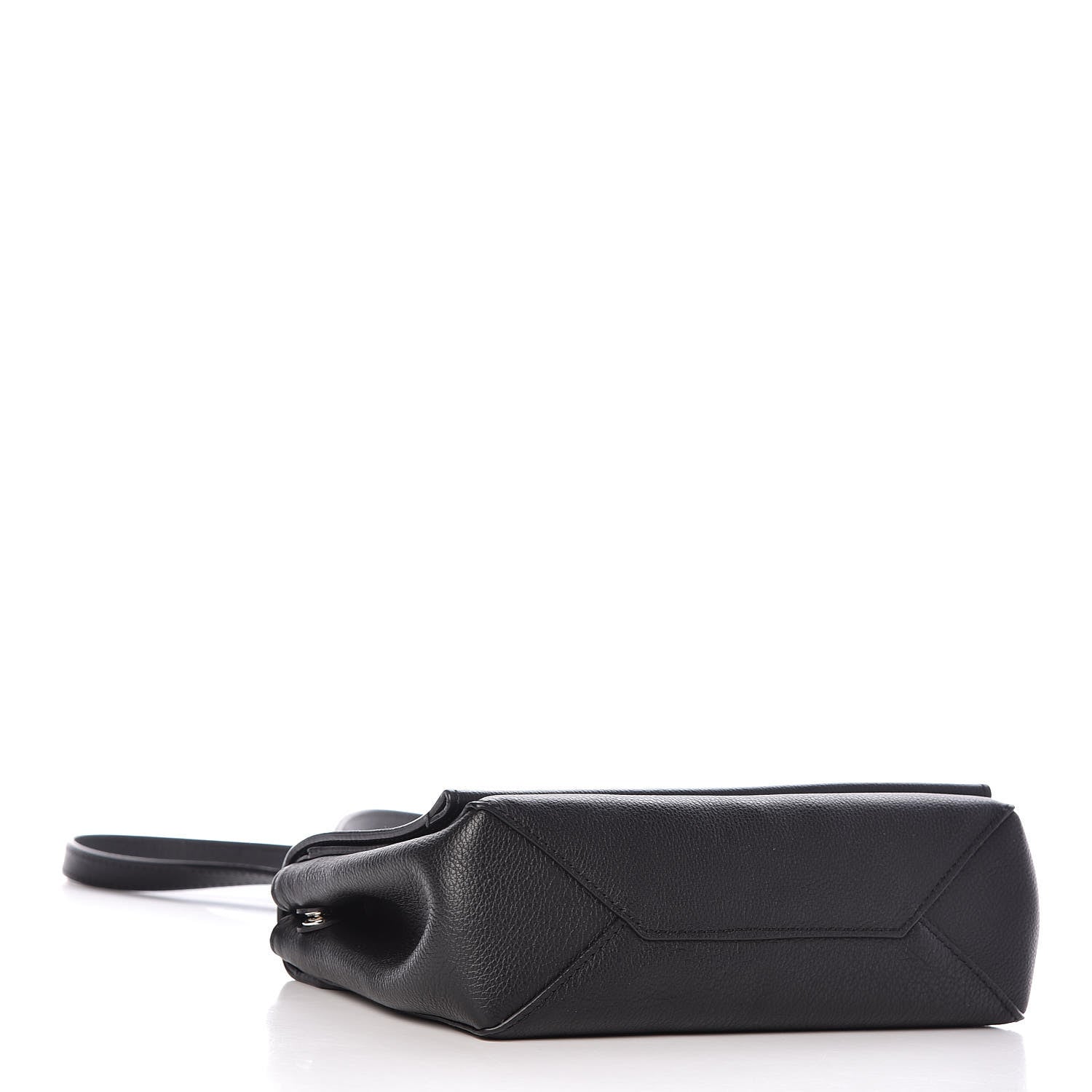 Louis Vuitton Calfskin Lockme II Chain Bag BB Black 4 of 9