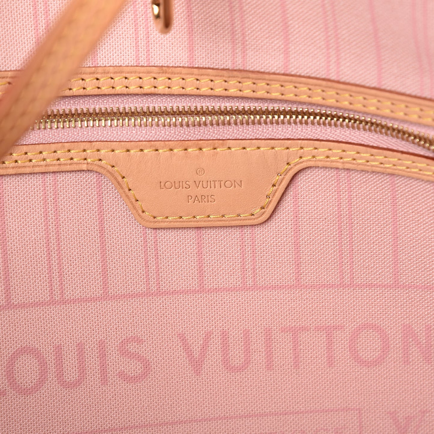 Damier Azur Neo Neverfull MM Rose Ballerine