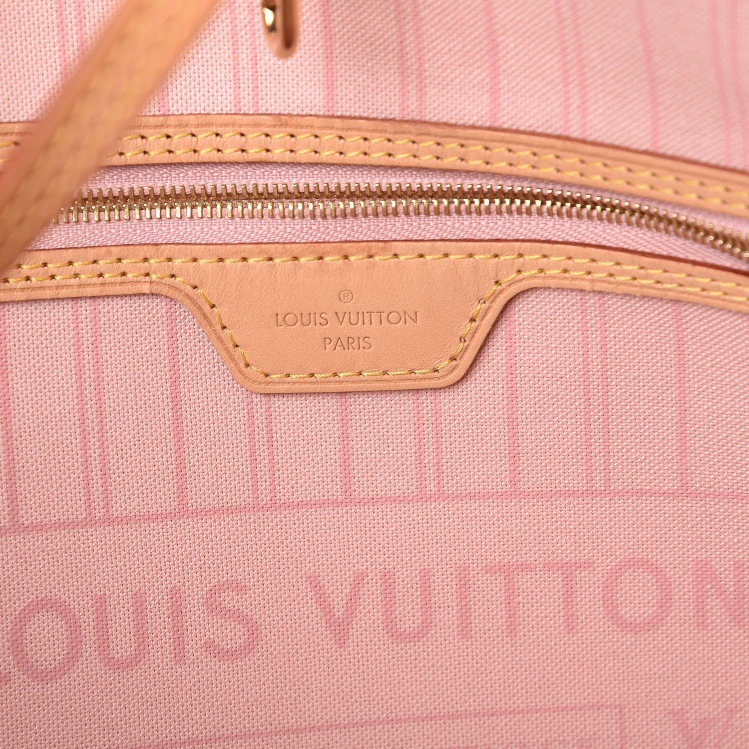 Louis Vuitton Damier Azur Neo Neverfull MM Rose Ballerine 6 of 11