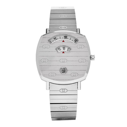 Gucci Stainless Steel 35mm Grip Quartz Watch 1 of 5