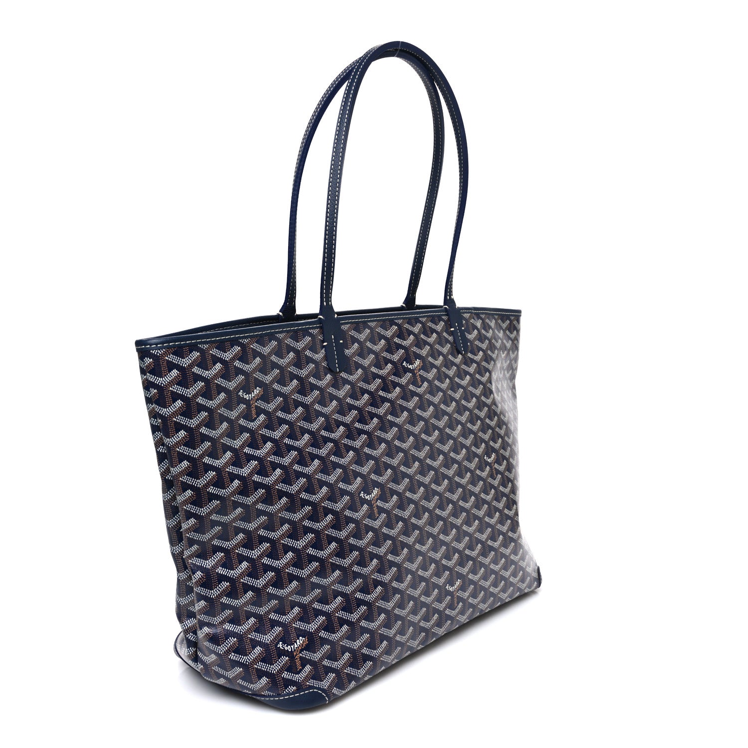 Goyard Goyardine Artois MM Navy 2 of 10
