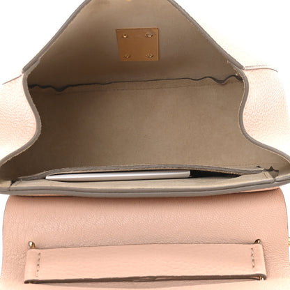 Chloe Grained Lambskin Mini Drew Shoulder Bag Cement Pink 5 of 8