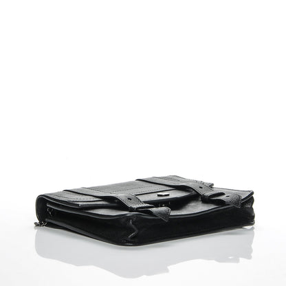 Proenza Schouler Lambskin PS1 Large Chain Wallet Black 4 of 6
