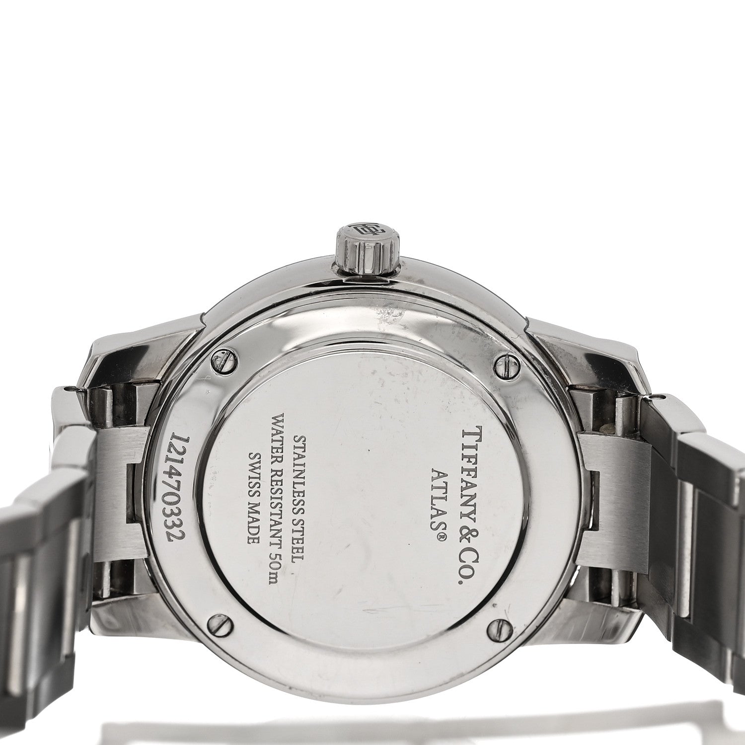 Tiffany Stainless Steel 29mm Atlas 2-Hand Quartz Watch Blue Azure 4 of 5