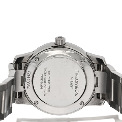 Tiffany Stainless Steel 29mm Atlas 2-Hand Quartz Watch Blue Azure 4 of 5