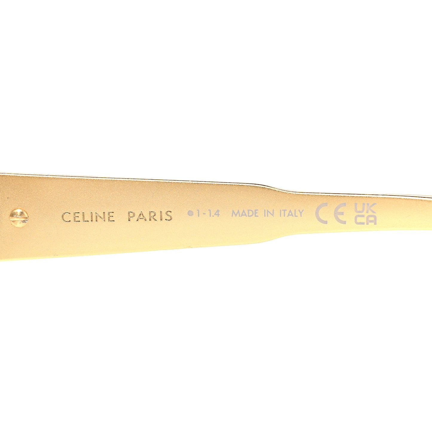 Metal Triomphe 02 Sunglasses CL40254U Gold Green
