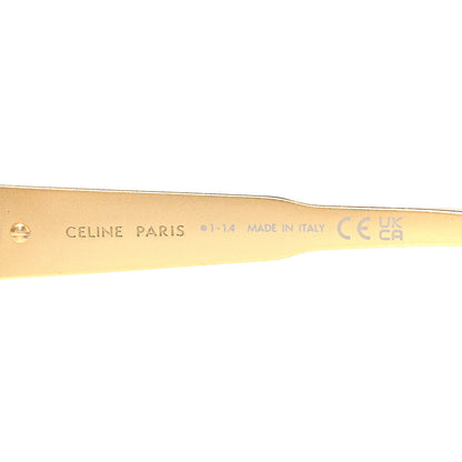Celine Metal Triomphe 02 Sunglasses CL40254U Gold Green 6 of 7