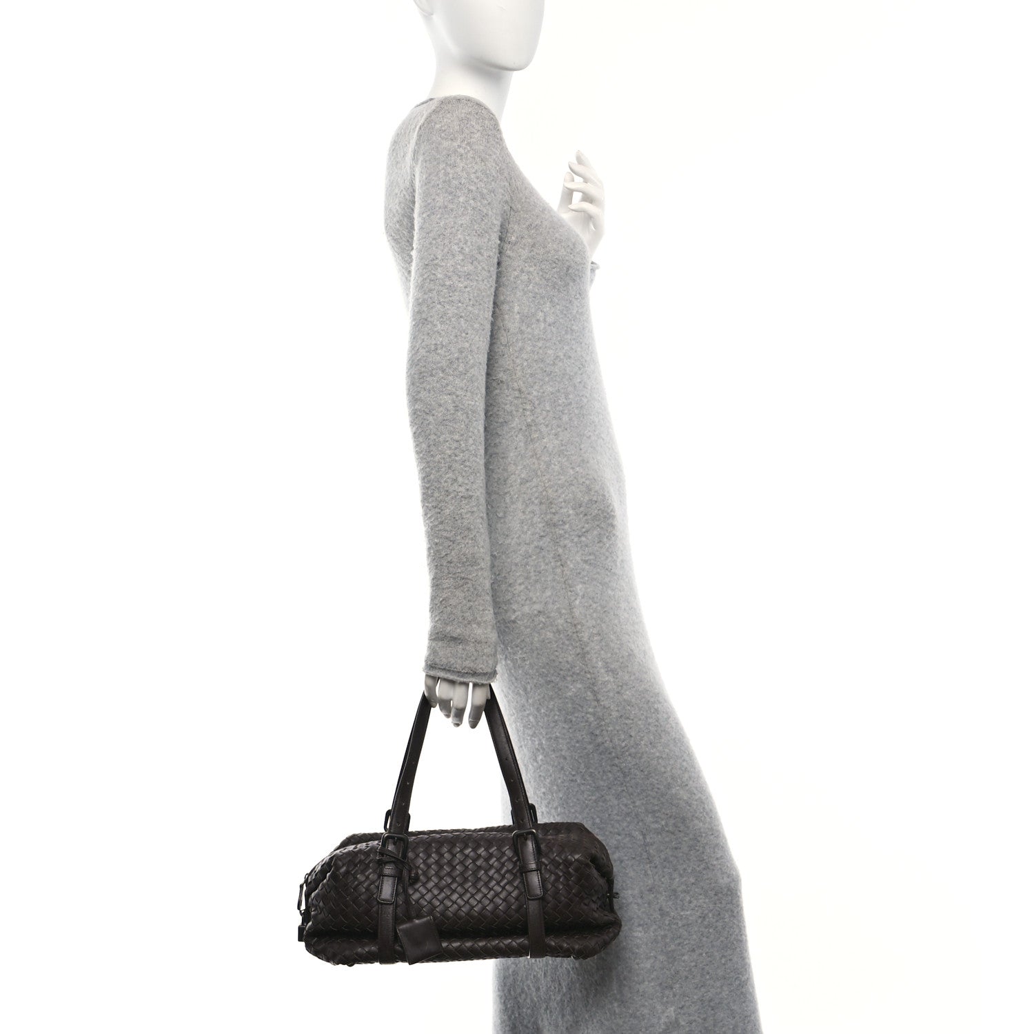 Bottega Veneta Nappa Intrecciato Montaigne Bag Ebano 2 of 12