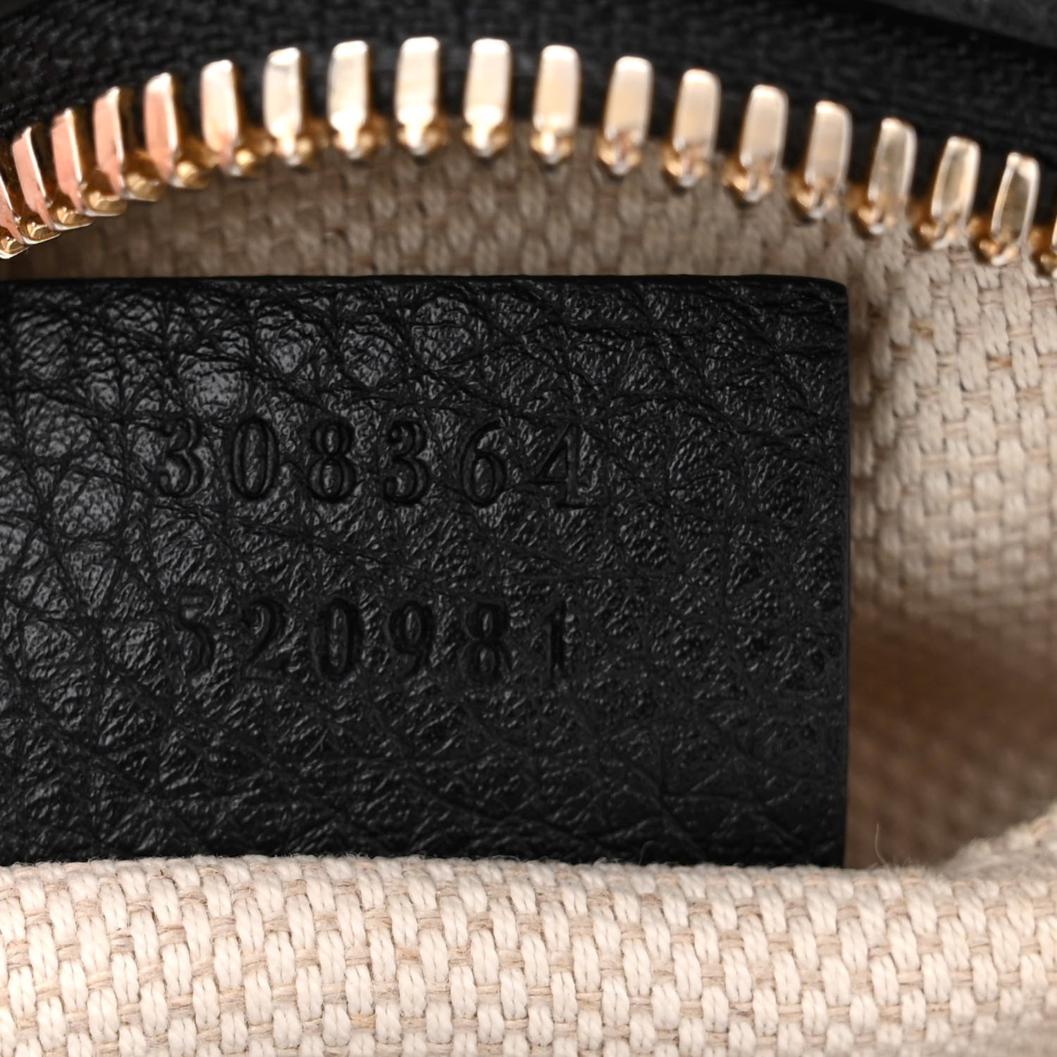 Gucci Pebbled Calfskin Small Soho Disco Bag Black 7 of 11