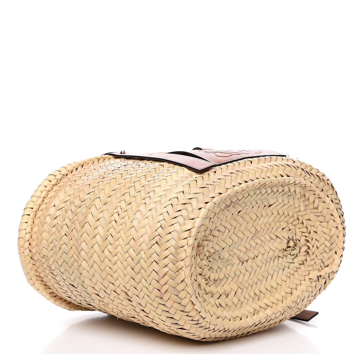 Raffia Basket Tote Bag Natural Tan