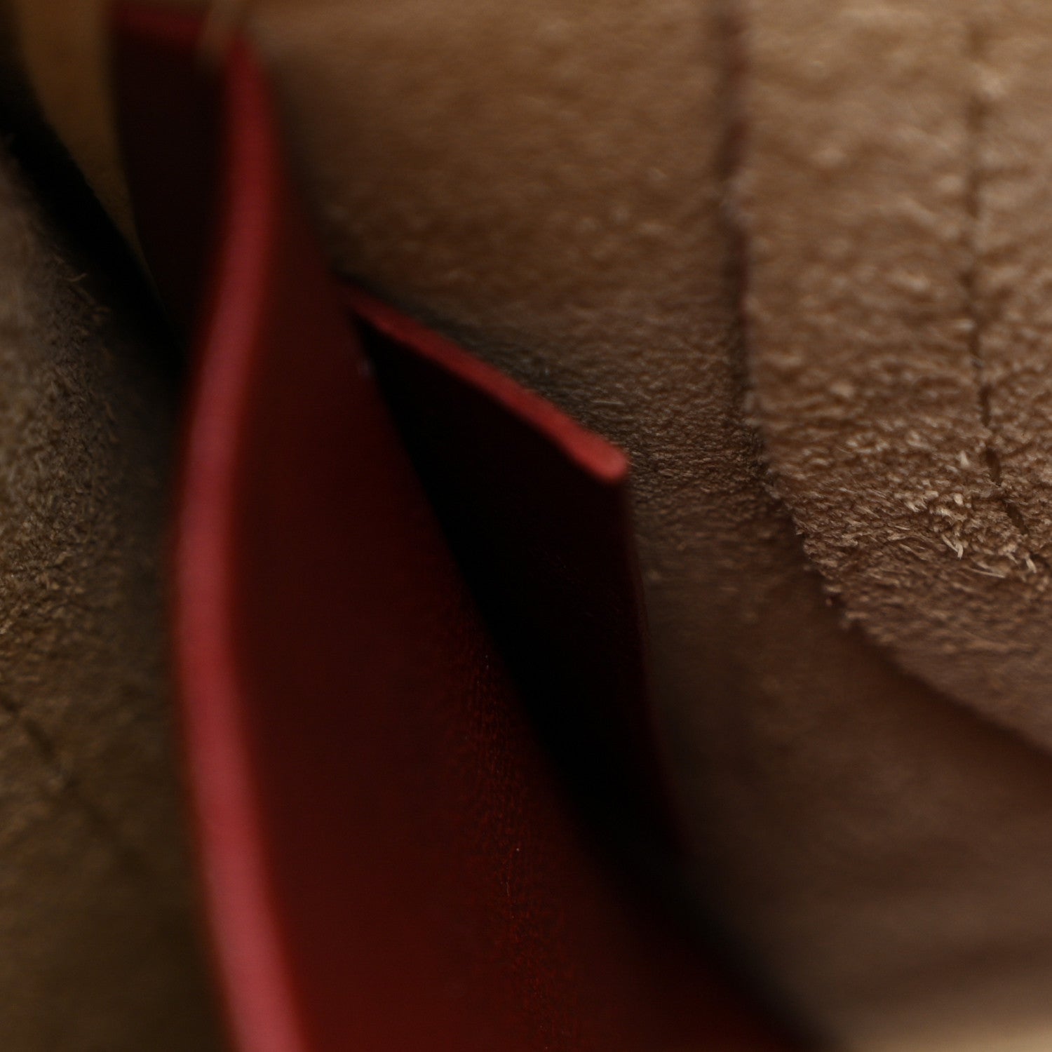 Chloe Grained Calfskin Nano Hayley Hobo Sienna Red 7 of 10