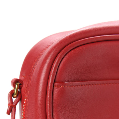 Saint Laurent Nappa Monogram Blogger Bag New Red 10 of 11