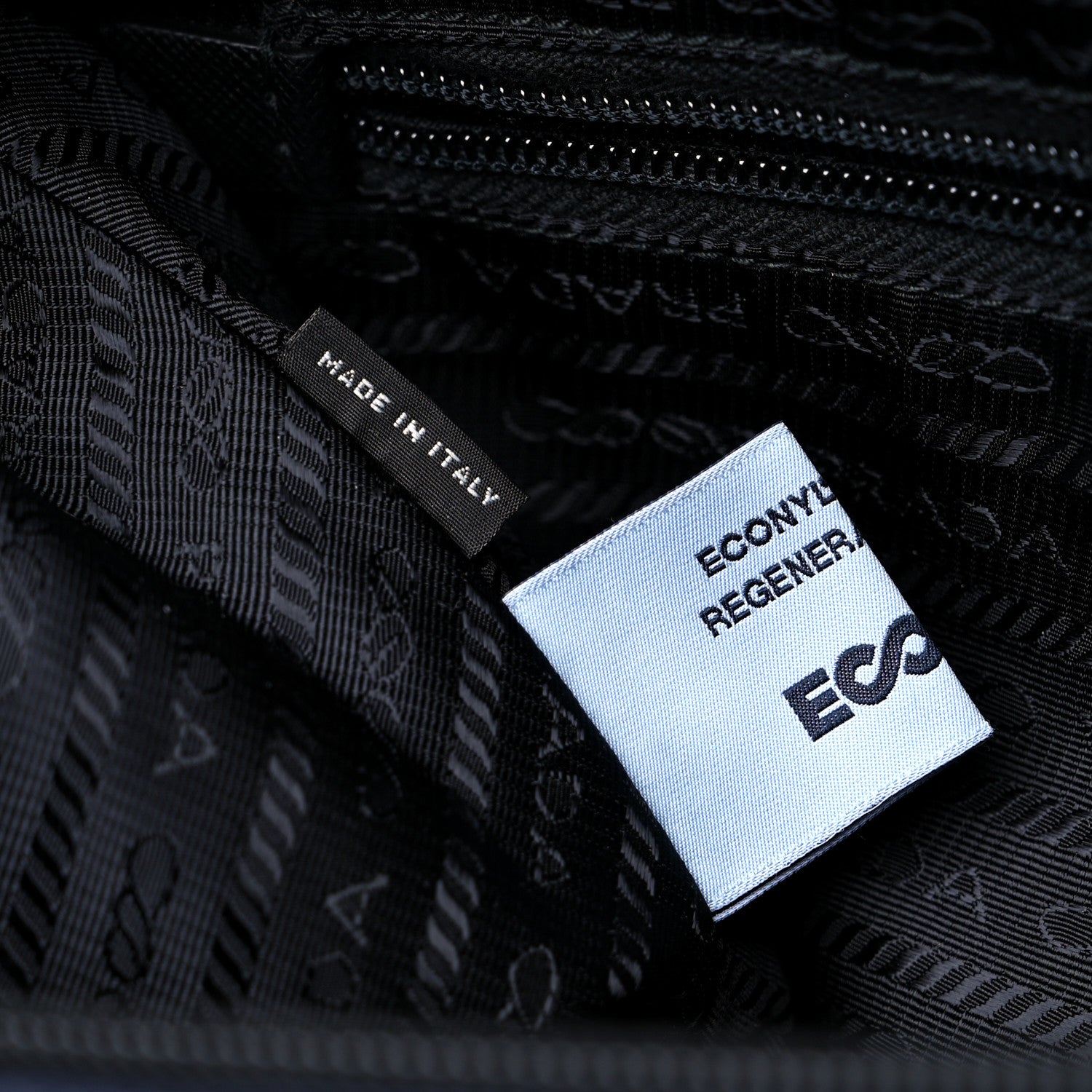 Prada Tessuto Re-Nylon Saffiano Belt Bag Baltico 7 of 11