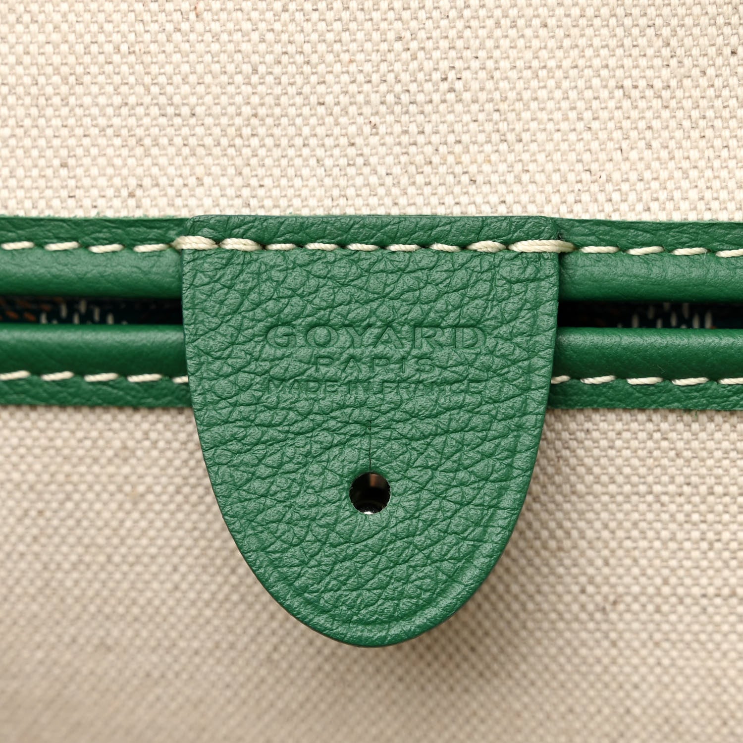 Goyard Goyardine Artois PM Green 6 of 10