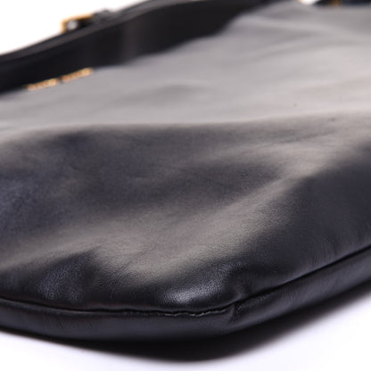 Miu Miu Soft Calf Cloud Hobo Black 6 of 13